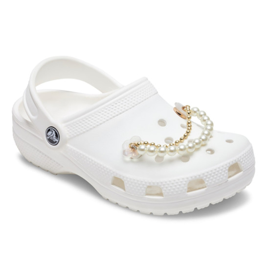 Crocs Jibbitz™ charms Gold and Silver Pearl Chain